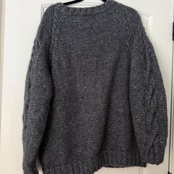 The Knotty Ones Vilnele cardigan in Dark Grey - Picture 4 of 4